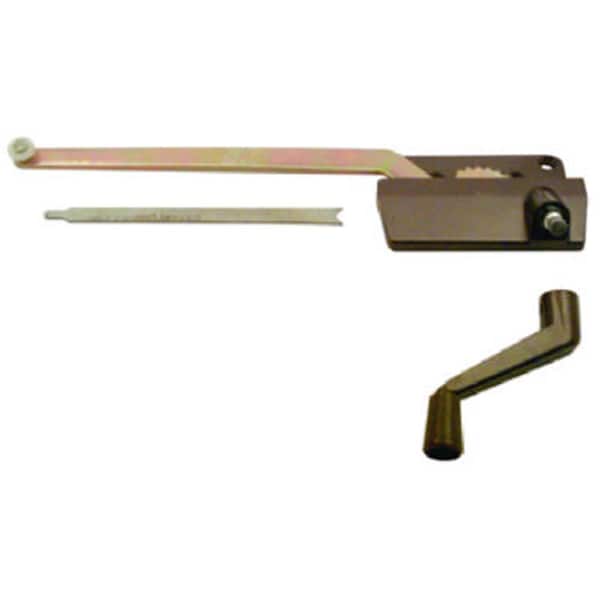 Prime-Line 171067-L Left Hand Wood Casement Window Operator- Bronze 624015 - main